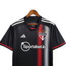 Camisa São Paulo III 23/24 - Torcedor Adidas Masculina - Preta com detalhes em vermelho e branco
