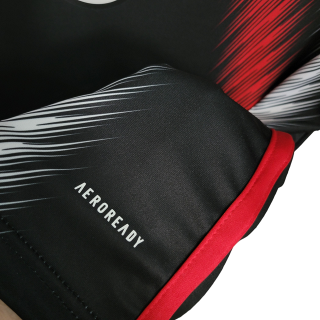 Camisa São Paulo III 23/24 - Torcedor Adidas Masculina - Preta com detalhes em vermelho e branco