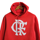 Jaqueta Corta-Vento Flamengo 23/24 Masculina Adidas - Vermelho com simbolo em branco