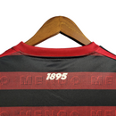 Camisa Flamengo I 19/20 Torcedor Masculina - Vermelha e preta com os detalhes em branco