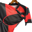 Camisa Flamengo I Retrô 03/04 Torcedor Masculina - Vermelha com detalhes em Preto e amarelo