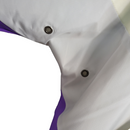 Jaqueta Corta-Vento Flamengo 23/24 Masculina Adidas - Roxa com detalhes em brancoe e cinza