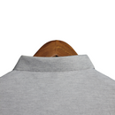 Camisa Flamengo Polo Edição Especial Conmebol 23/24 Torcedor Masculina -Cinza com detalhes em vermelho