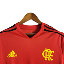 Camisa Flamengo Treino 22/23 Torcedor Adidas - Vermelha com detalhes em preto e amarelo