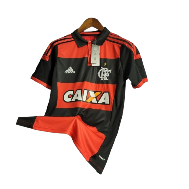 Camisa do Flamengo Retrô 2017/2018 Masculina Adidas - Preto e Vermelho
