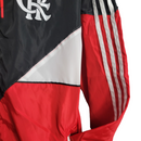 Jaqueta Corta-Vento Flamengo 23/24 Masculina Adidas - Vermelha e preto com detalhes em branco
