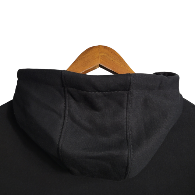 Jaqueta Corta-Vento Flamengo 23/24 Masculina Adidas - Preto com detalhes em vermelho