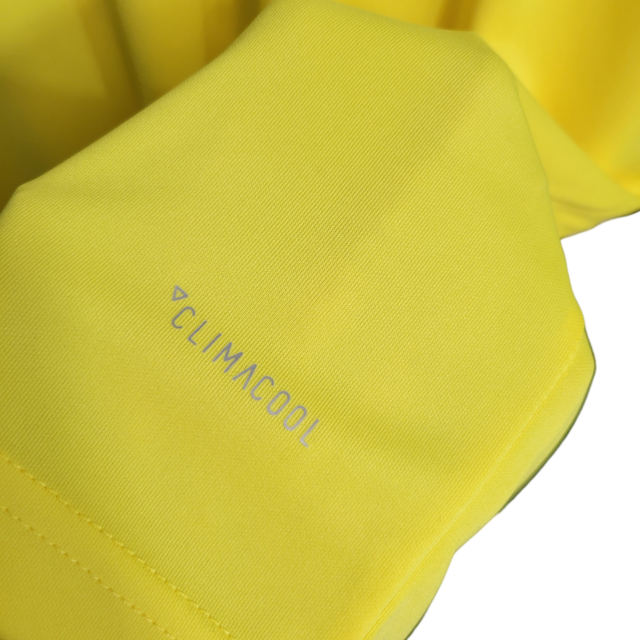 Camisa Flamengo II Retrô 1993 Torcedor Masculina - Amarela com detalhes em azul