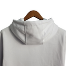 Jaqueta Corta-Vento Flamengo 23/24 Masculina Adidas - Branco com detalhes em vermelho