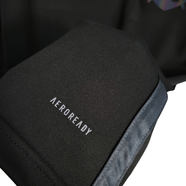 Camisa Flamengo III Edição Especial All Black 23/24 Torcedor Masculina - Preta Refletiva no escuro