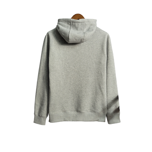 Jaqueta Corta-Vento Flamengo 23/24 Masculina Adidas - Cinza com detalhes em preto e vermelho