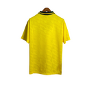 Camisa Seleção Brasileira I Retrô 91/93 Umbro Torcedor Masculina - Amarelo com detalhes em verde