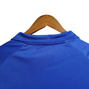 Camisa Seleção Brasileira Retrô II 2002 Nike Torcedor Masculina - Azul com detalhes em branco