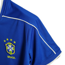 Camisa Seleção Brasileiro II Retrô 1998 Nike Torcedor Masculina - Azul com detalhes em branco