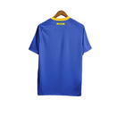 Camisa Seleção Brasileira II Retrô 2010 Nike Torcedor Masculina - Azul com detalhes em amarelo