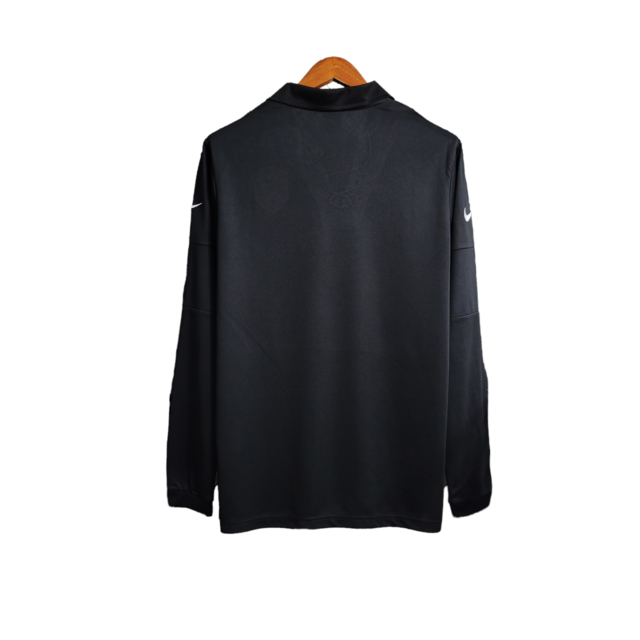 Camisa Retrô Seleção Brasileira Edição especial Goleiro 2004 - Masculina Nike - Preta com detalhes no brasão da cbd