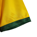 Camisa Seleção Brasileira Retrô I 88/90 Topper Torcedor Maculina - Amarela com gola verde