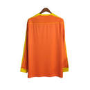 Camisa Retrô Seleção Brasileira Goleiro 1998 - Torcedor Nike Masculina - Laranja com detalhes em amarelo