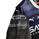 Camisa Al-Hilal III 23/24 - Torcedor Puma Masculina - Azul com detalhes em preto e branco