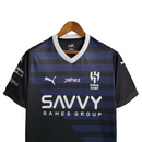 Camisa Al-Hilal III 23/24 - Torcedor Puma Masculina - Azul com detalhes em preto e branco