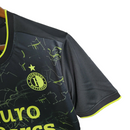 Camisa Feyenoord Rotterdam Edição Especial 23/24 - Torcedor Castore Masculino - Preta com detalhes em amarelo