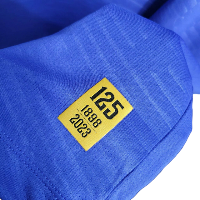 Camisa Vasco da Gama Goleiro 23/24 - Torcedor Kappa Masculina - Azul com detalhes preto e branco