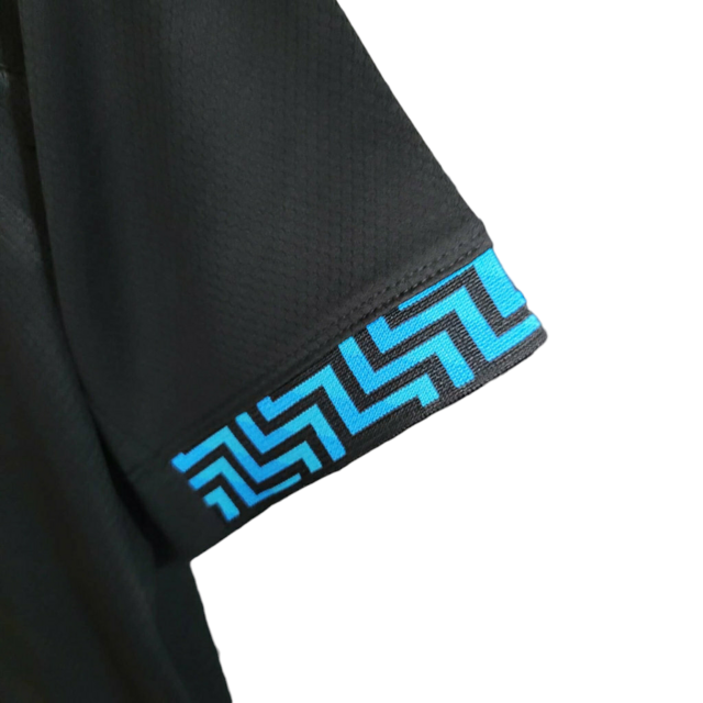 Camisa Paysandu II 23/24 - Feminina Lobo - Preta com detalhes em azul