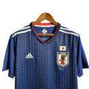 Camisa Seleção Japão I 18/19 - Torcedor Adidas Masculina - Azul com detalhes em branco