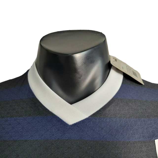 Camisa Al-Hilal III 23/24 - Jogador Puma Masculina - Azul com detalhes em preto e branco