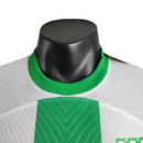 Camisa Atlético Nacional I 23/24 - Jogador Nike Masculina - Branco com verde em detalhes em preto
