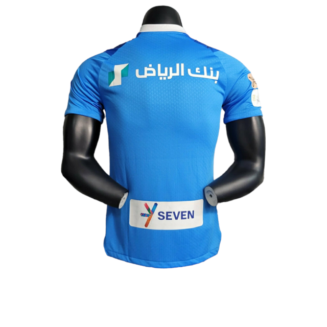 Camisa Al Hilal I 23/24 - Jogador Puma Masculina - Azul com detalhes em branco