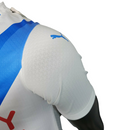 Camisa Al Hilal II 23/24 - Jogador Puma Masculina - Branca com detalhes em azul