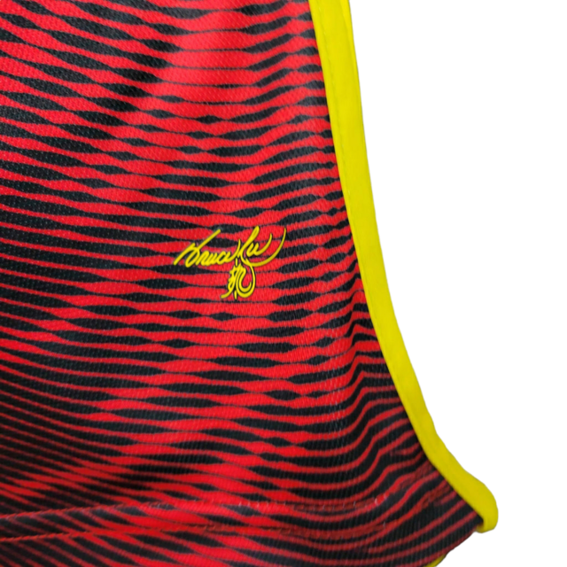 Camisa Seattle FC II 23/24 - Jogador Adidas Masculina - Vermelha com detalhes em preto e amarelo