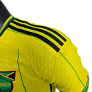 Camisa Jamaica I 23/24 - Jogador Adidas Masculina - Amarela com detalhes verde e preto