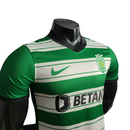 Camisa Sporting Lisboa I 22/23 - Jogador Nike Masculina - Verde com detalhes em branco e preto