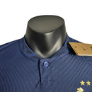 Camisa Seleção da França I 22/23 - Jogador Nike Masculina - Azul com detalhes em dourado