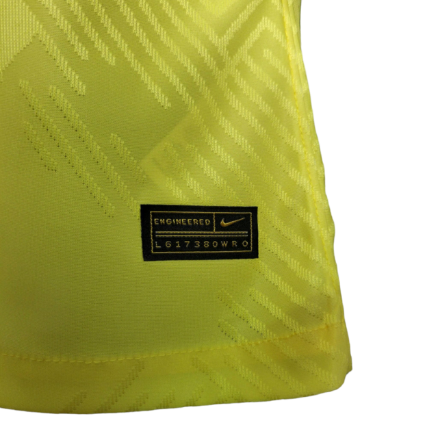 Camisa América do México I 22/23 - Jogador Nike Masculina -Amarela com detalhes em azul