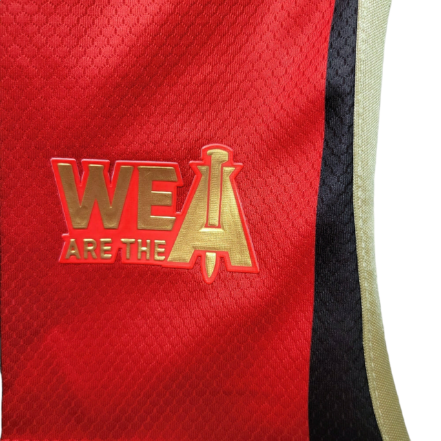 Camisa Atlanta United II 23/24 - Jogador Adidas Masculina - Vermelha com detalhes preto e dourado