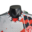 Camisa Manchester United Edição Especial 23/24 - Jogador Adidas Masculina - Branca com detalhes em preto e vermelho