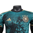 Camisa Seleção da Alemanha II 23/24 - Jogador Adidas Masculina - Verde com detalhes em preto e dourado