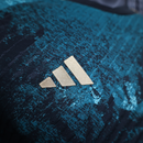 Camisa Seleção da Alemanha II 23/24 - Jogador Adidas Masculina - Verde com detalhes em preto e dourado