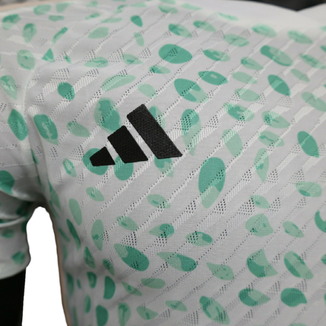 Camisa Seleção do México III 23/24 - Jogador Adidas Masculina - Branca com detalhes em verde