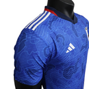 Camisa Seleção do Japão Edição Especial 23/24 - Jogador Adidas Masculina - Azul com detalhes em branco