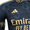 Camisa Real Madrid Edição Especial 23/24 - Jogador Adidas Masculina - Preta com detalhes em dourado