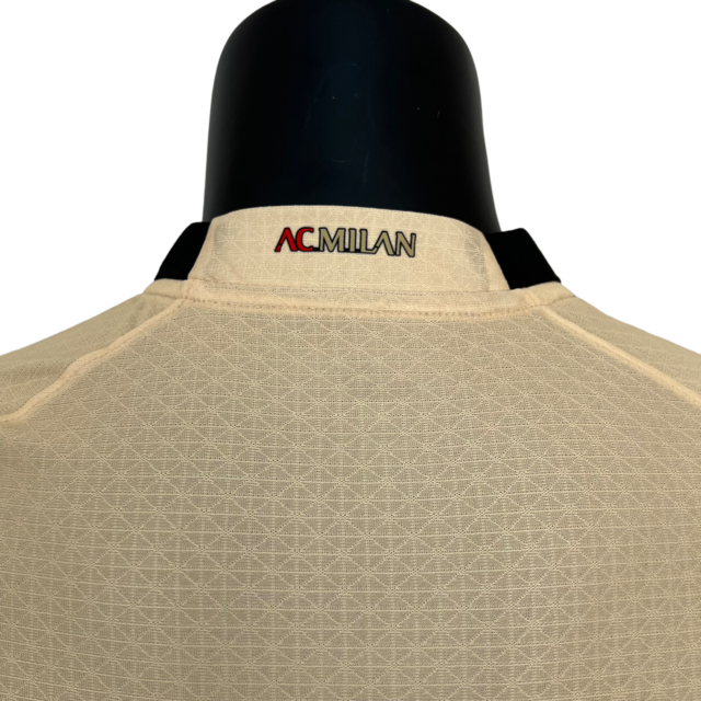 Camisa AC Milan Edição Especial 23/24 - Jogador Puma Masculina - Bege com detalhes em preto