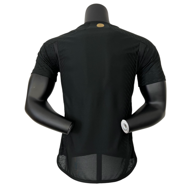 Camisa Seleção Argentina Edição Especial 23/24 - Jogador Adidas Masculina - Preta com detalhes em dourado