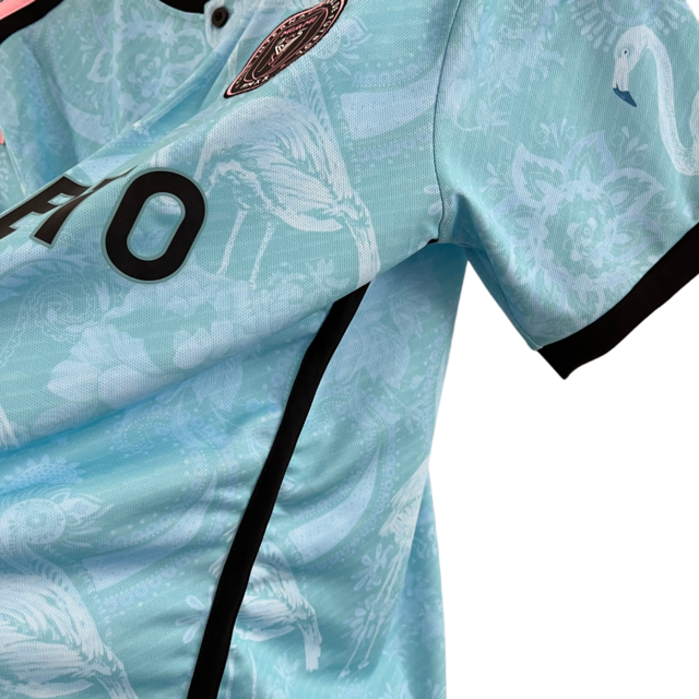 Camisa Inter Miami FC Edição Especial 23/24 -  Adidas Feminina - Azul com detalhes em preto