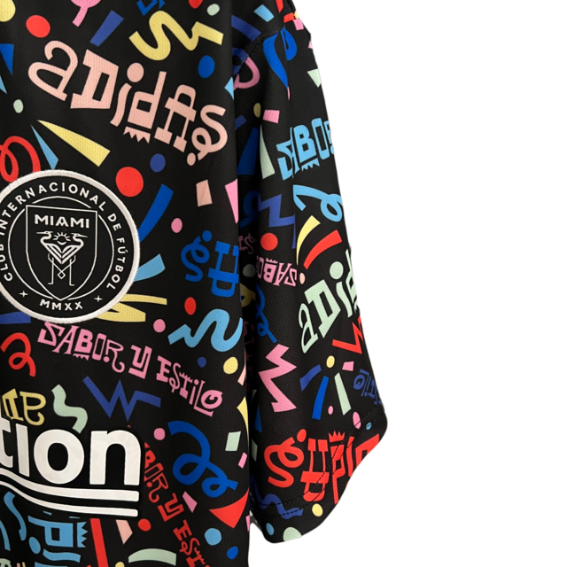 Camisa Inter Miami Edição Especial 23/24 - Torcedor Adidas Masculina - Preta com variações de cores