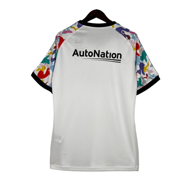 Camisa Inter Miami Treino 23/24 - Torcedor Adidas Masculinas - Branca com detalhes em preto