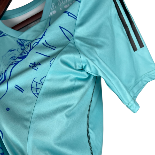 Camisa Inter Miami Edição Especial 23/24 - Torcedor Adidas Masculinas - Verde com detalhes em azul